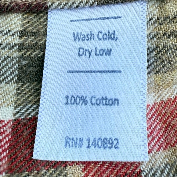 Marine Layer Men’s L Multicolor Plaid Flannel Shirt – Excellent Condition - Picture 4 of 8